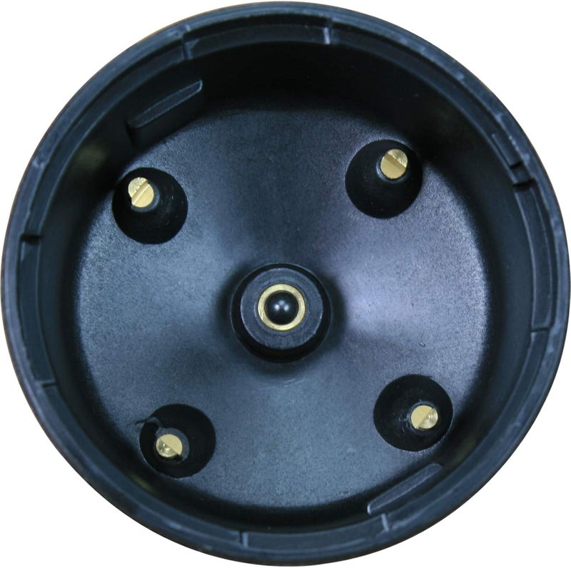 AIP Electronics Heavy Duty Performance Brass Terminal Side Mount Ignition Distributor Cap and Rotor Set Compatible with Ford and New Holland 8N Tractor Serial Number 263844 and up OEM Fit CAP1046 - Image 3